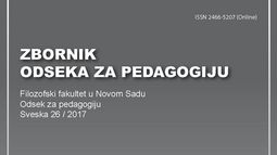 Poziv za  predaju  radova za  27. broj   Zbornika Odseka za pedagogiju