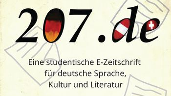 ЧЕТВРТИ БРОЈ ГЕРМАНИСТИЧКОГ СТУДЕНТСКОГ ЧАСОПИСА 207.DE